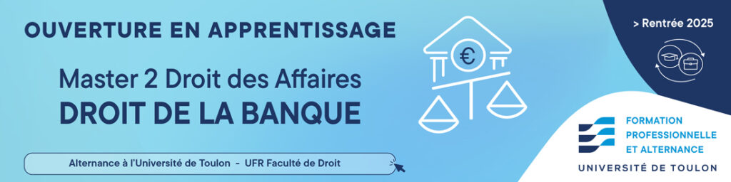 Ouverture En Apprentissage Master Droit Des Affaires Droit De La